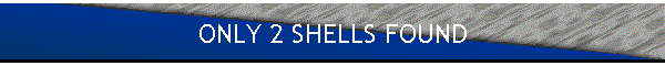 ONLY 2 SHELLS FOUND